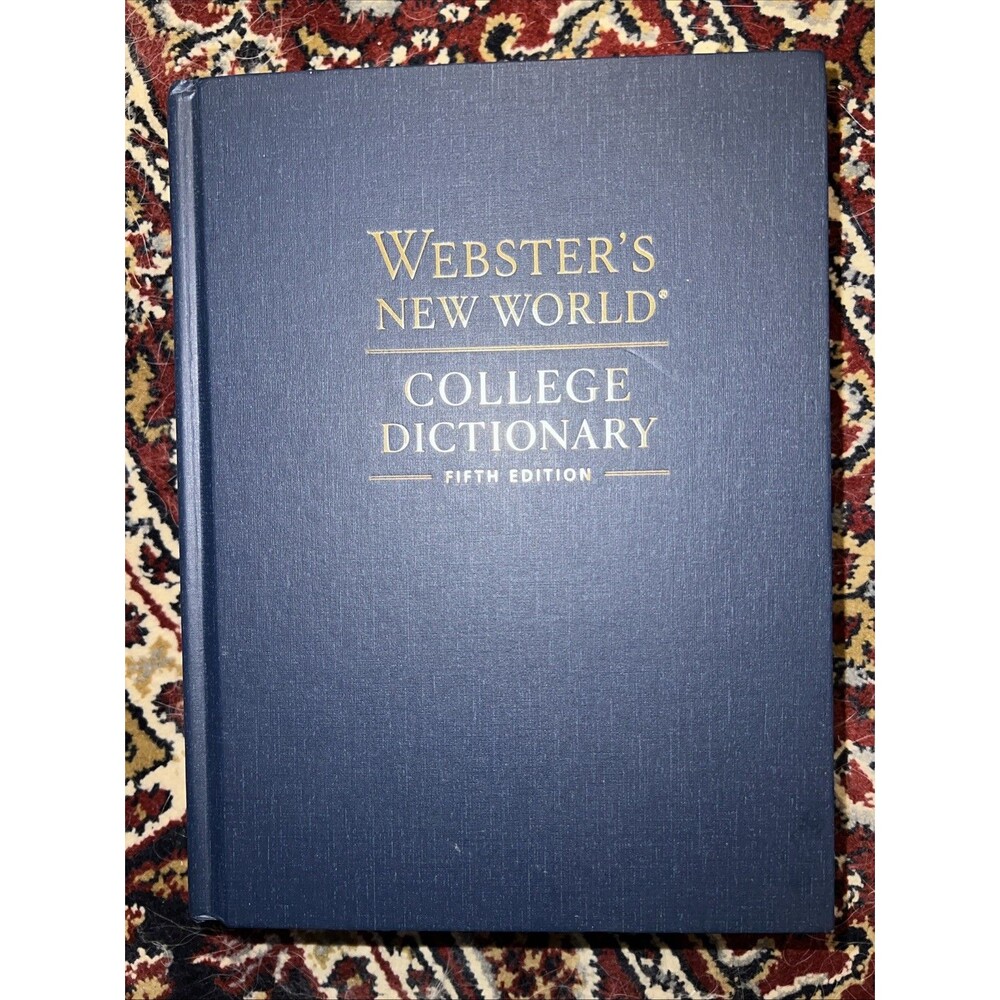 Webster's New World College Dictionary (2002, 4th Edition, Hardcover)